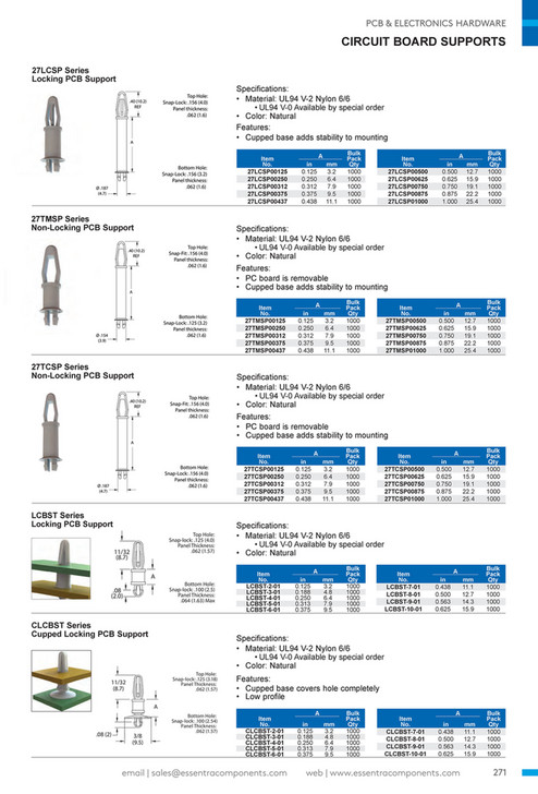 Essentra Components US - US Catalog - Page 268-269