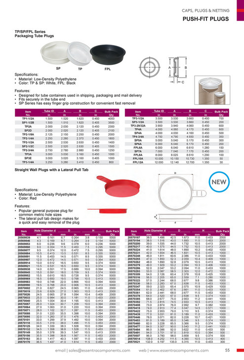 Essentra Components US - US Catalog - Page 52-53