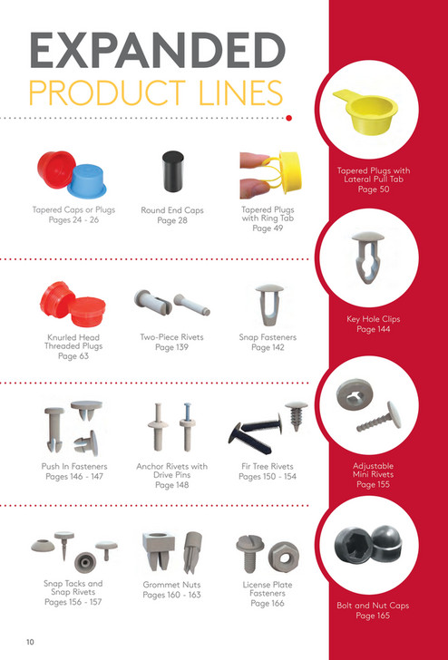 Expanded Caps Essentra Components US - US Catalog - Page 12-13